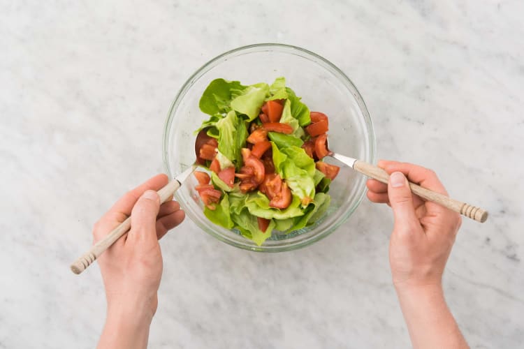 Salade maken