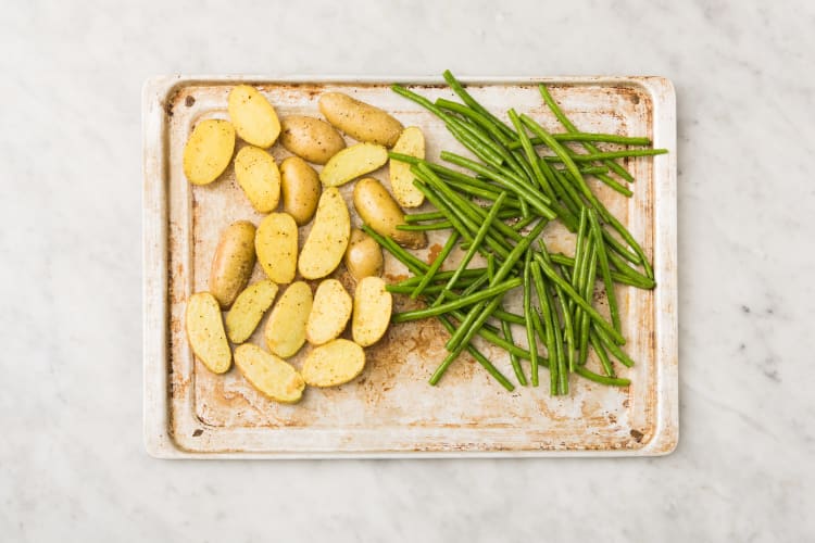 Roast Green Beans