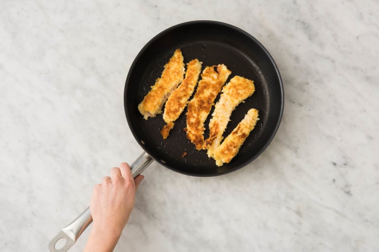 Fry the chicken