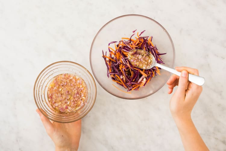 Dressing en salade maken