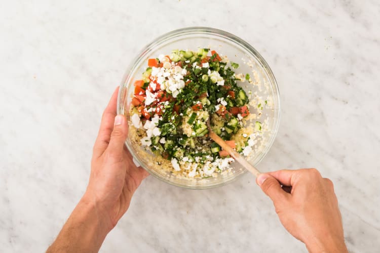 Toss Tabbouleh