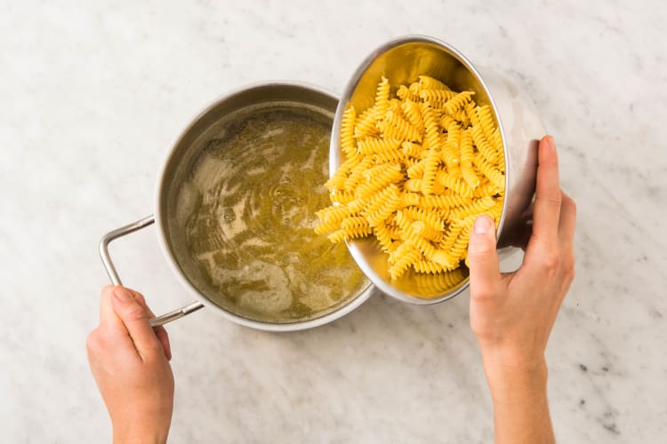 Roast Chicken and Cook Pasta