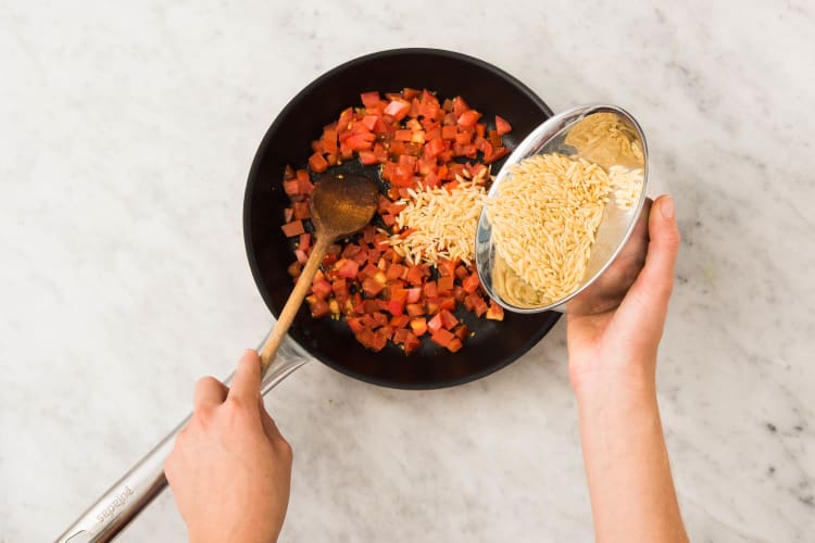 Prep and Start Orzotto