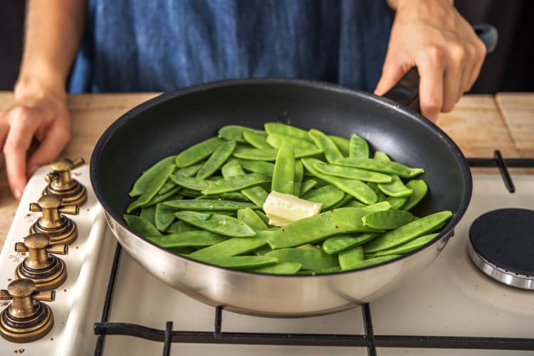 Cook the Mange Tout
