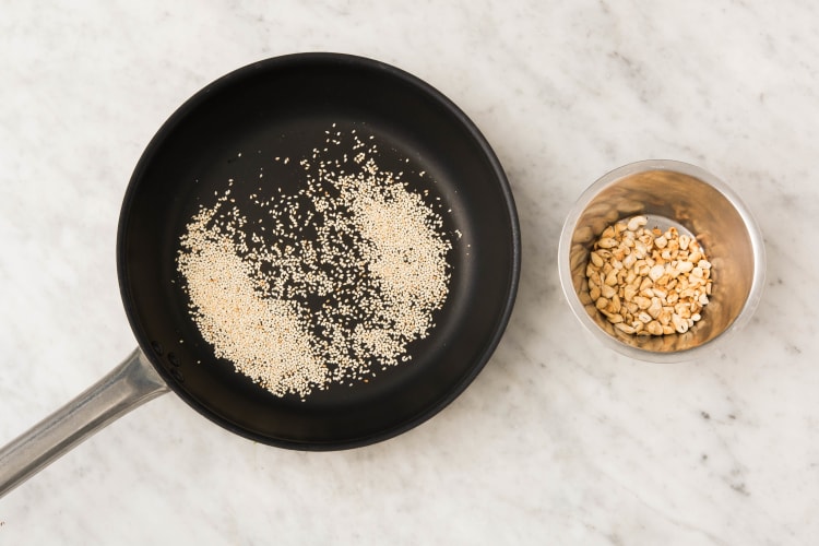 Toast Nuts and Seeds