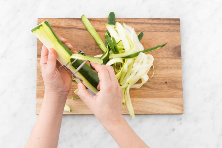 Make Zucchini Ribbons