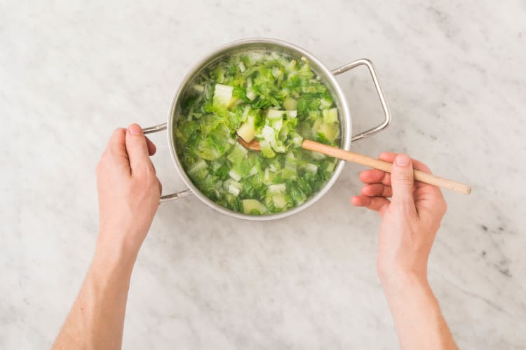 Cuire la purée