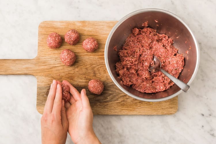 Make meatballs