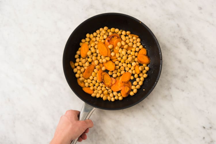 Cook Chickpeas and Veggies