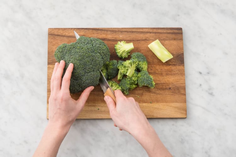 Couper le brocoli
