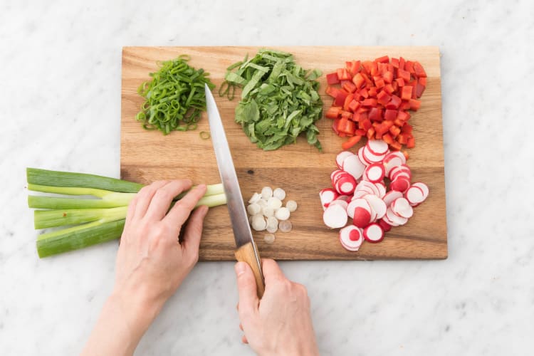 Découper les légumes