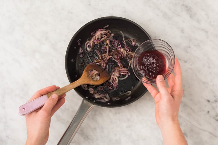 Chutney en puree afmaken