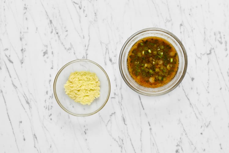 Make Pesto and Ginger Butter