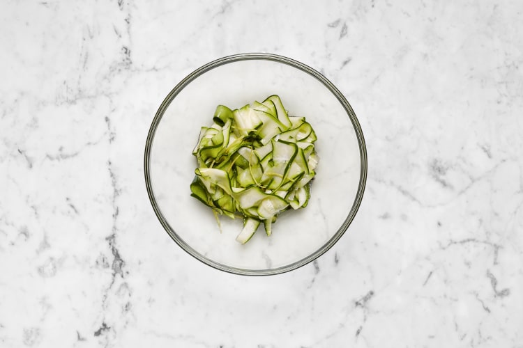 Marinate Zucchini
