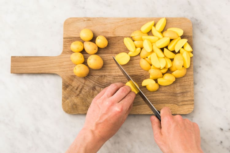 Cuire les pommes de terre