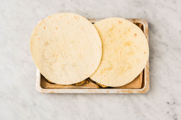 TORTILLAS ERWÄRMEN