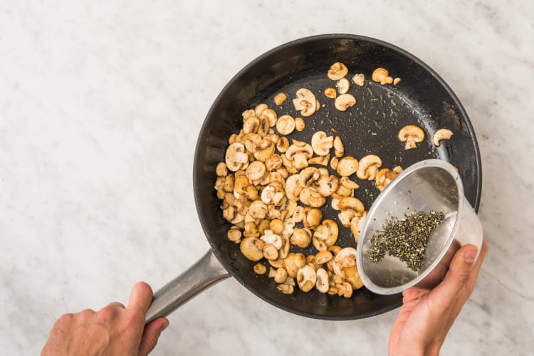 Cuire les champignons