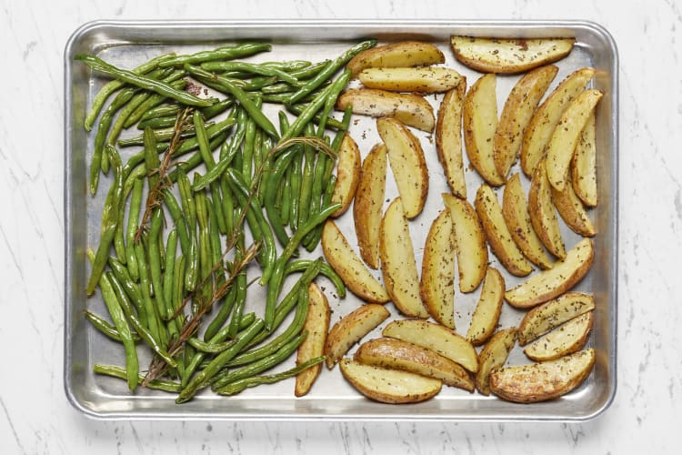 Roast Green Beans