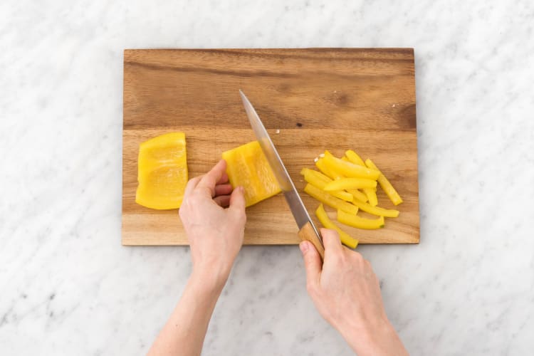 Gelbes Curry mit Varomagemüse Rezept | HelloFresh