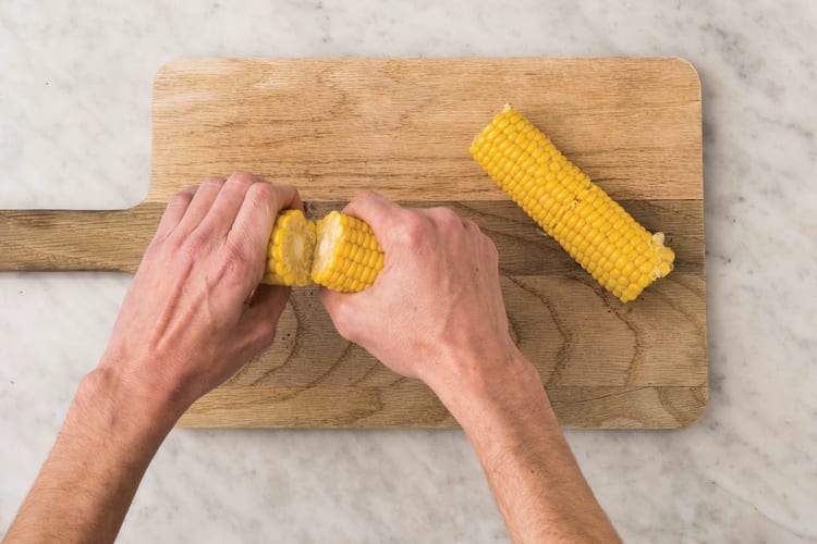 Cook corn