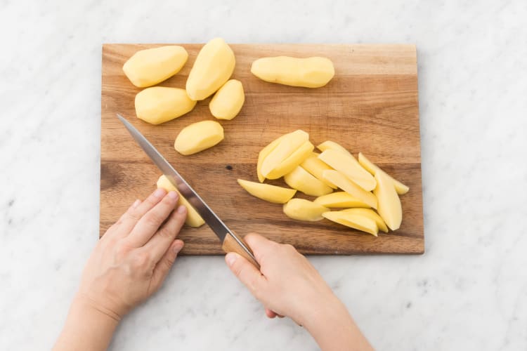 Aardappelen bakken