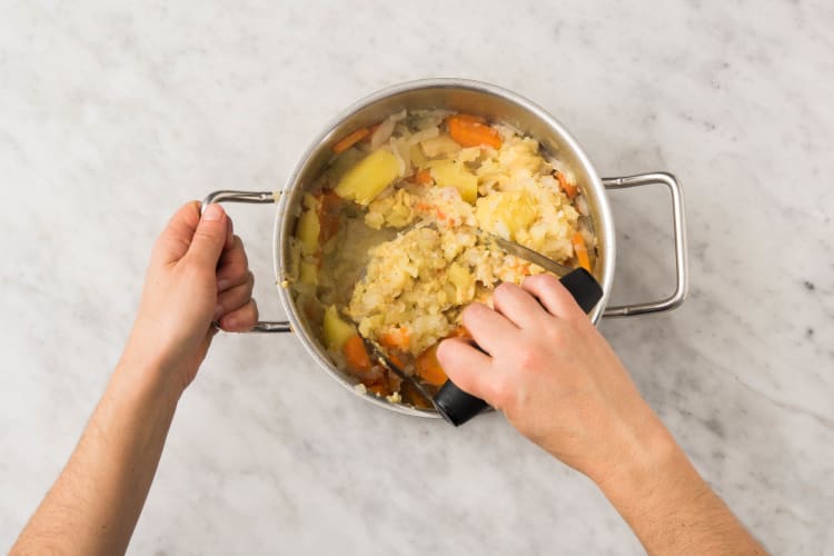 Préparer la purée