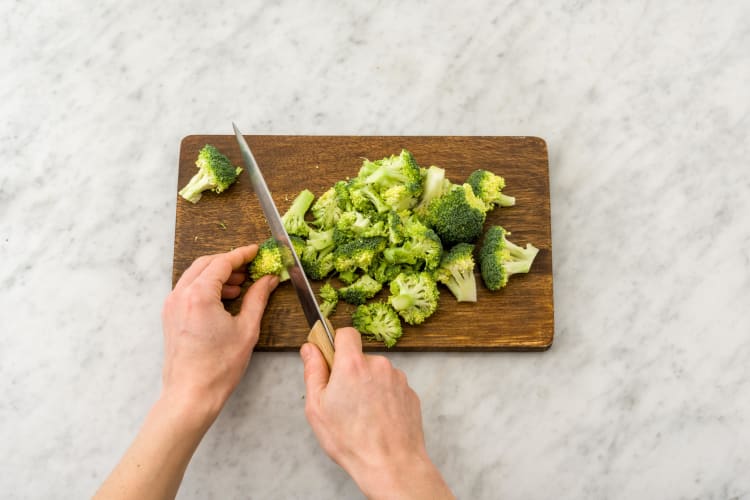 Cuire le brocoli à l'eau