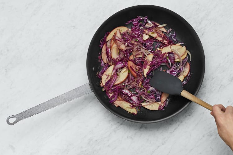 Cook Cabbage and Apple