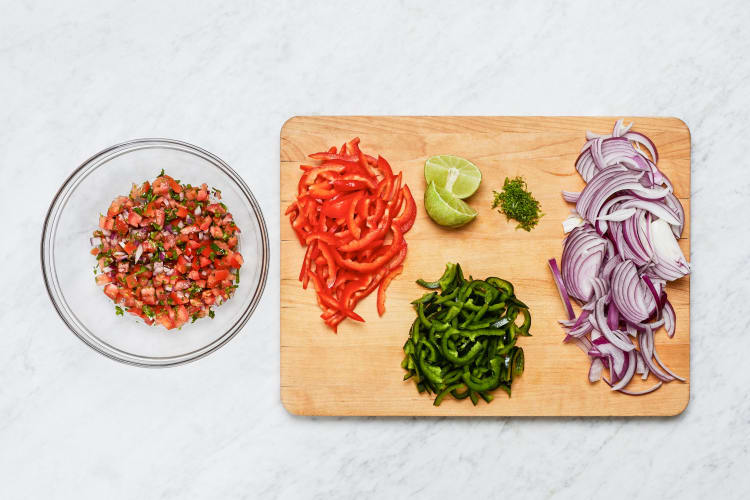 Prep and Make Salsa