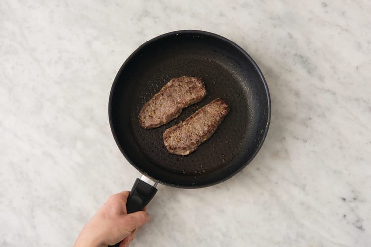 Cook the lemon-pepper beef