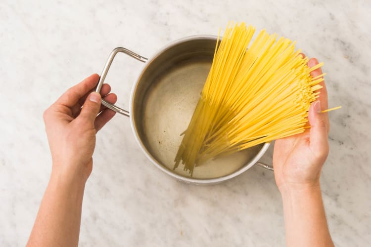 Pasta kochen