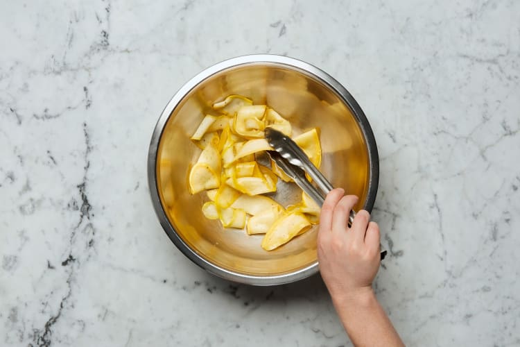 Marinate Squash