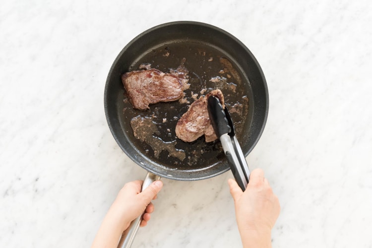 steaks anbraten