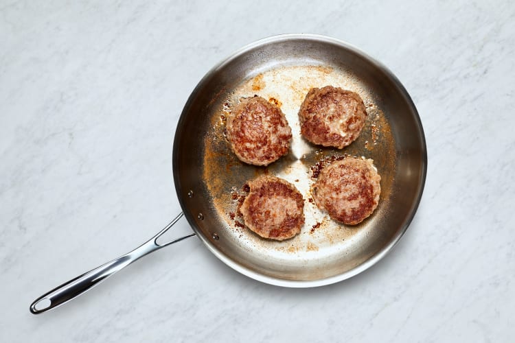 Cook Patties and Toast Buns