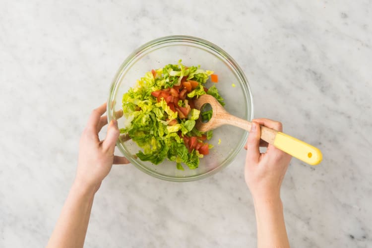 SALAT VORBEREITEN