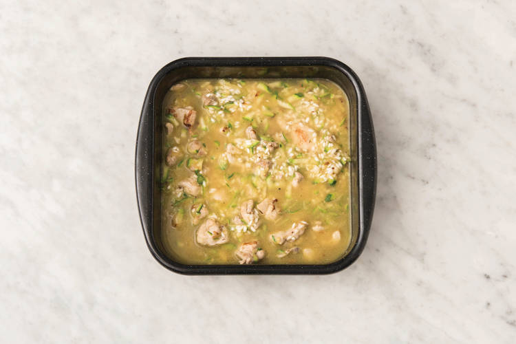 Baked Chicken & Pesto Risotto Recipe HelloFresh