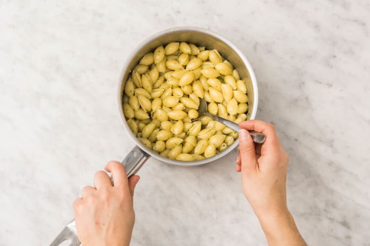 Conchiglie koken