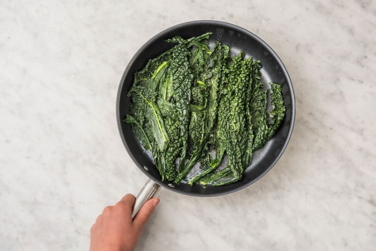 Steam-Fry your Greens!