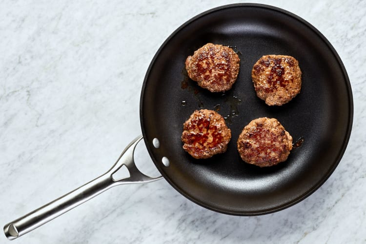 Cook Burgers and Toast Buns