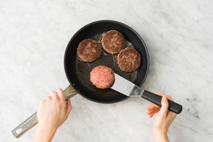 Cook Burgers and Toast Buns