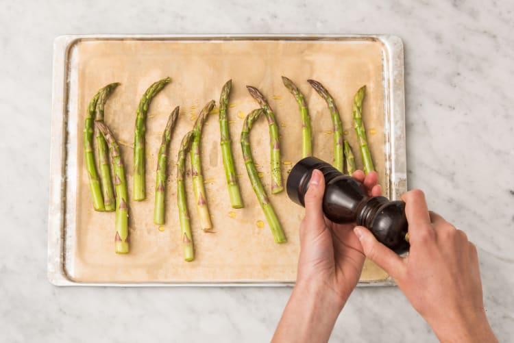 3 ROAST ASPARAGUS