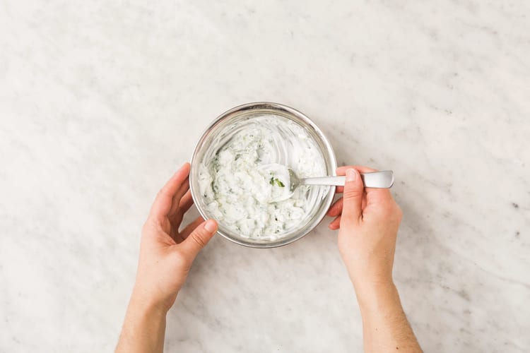 MAKE THE CUCUMBER RAITA