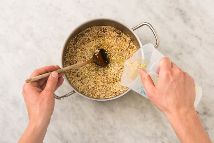 Préparer le quinoa