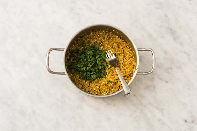 Assaisonner le quinoa