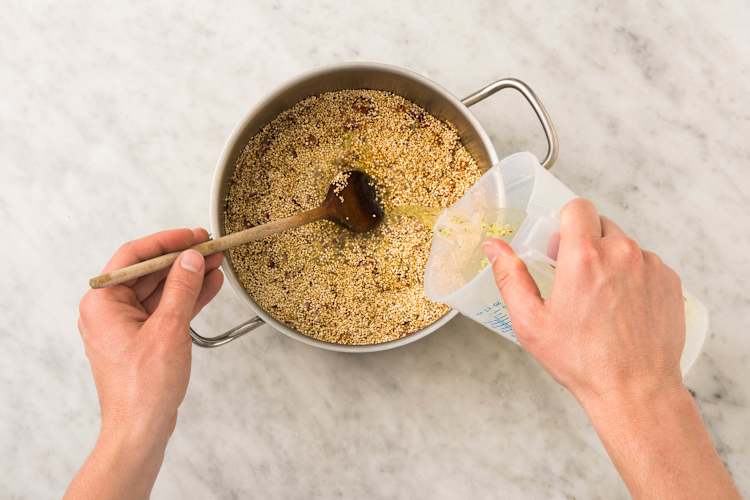 Préparer le quinoa
