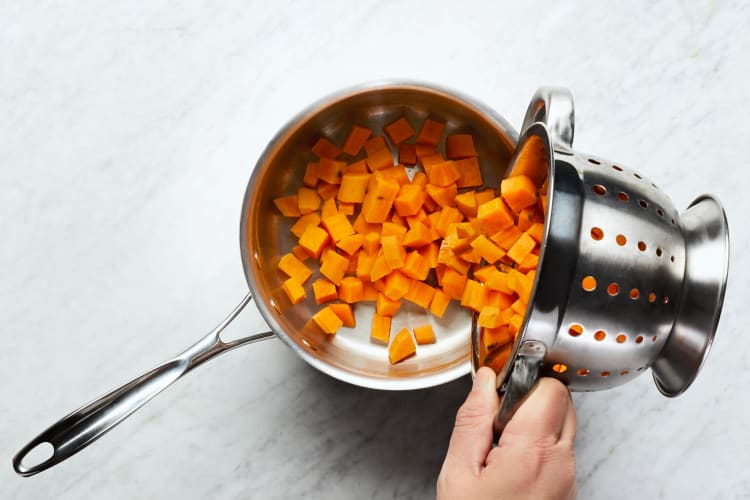 COOK SWEET POTATOES