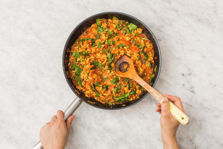 Turkey, Pea and Spinach Keema Recipe HelloFresh