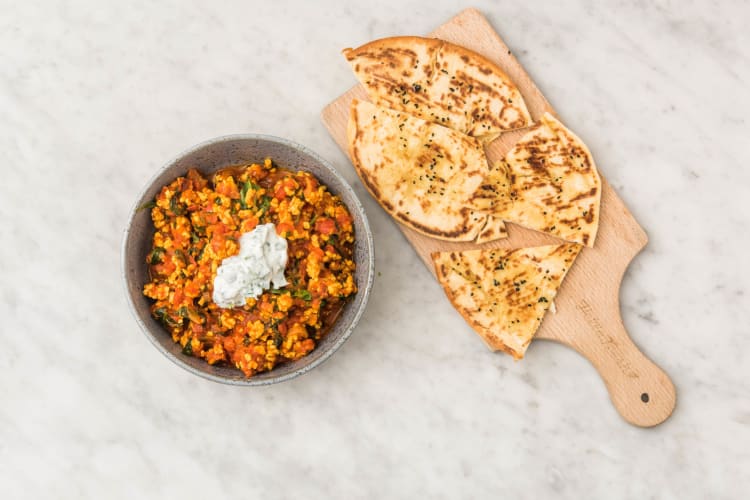 Turkey, Pea and Spinach Keema Recipe HelloFresh