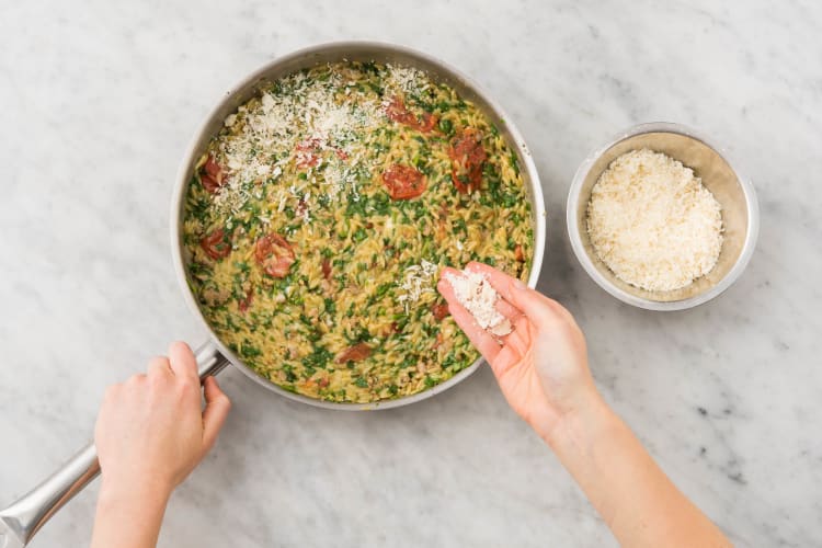 Broil Orzotto