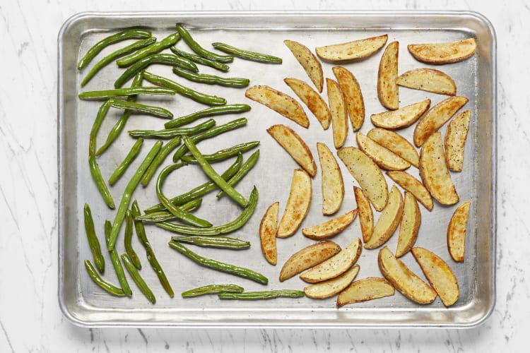 Roast Green Beans